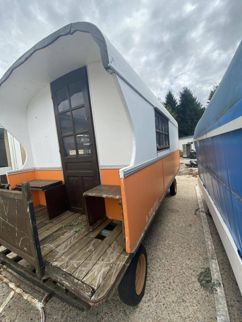 Mobil-home occasion - Roulotte Orange