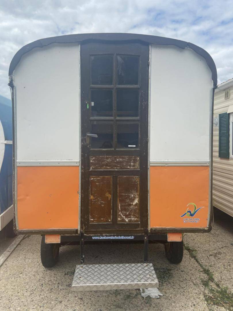 Mobil-home occasion - Roulotte Orange