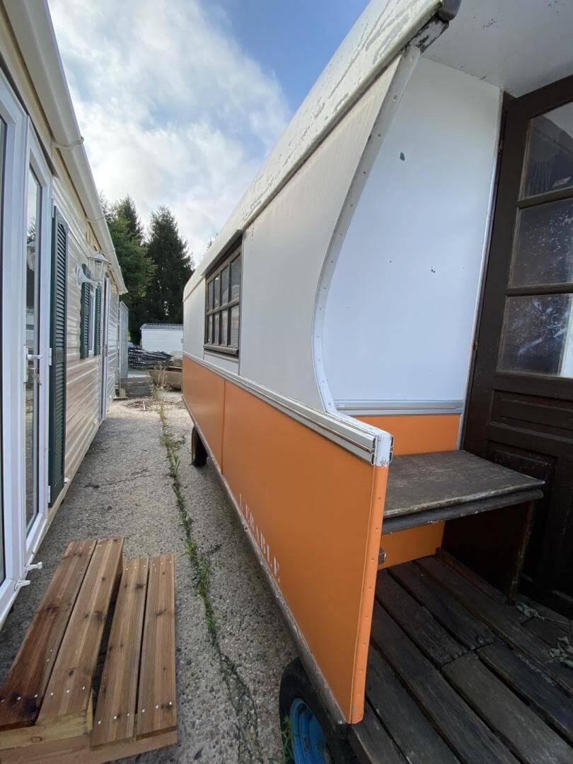 Mobil-home occasion - Roulotte Orange