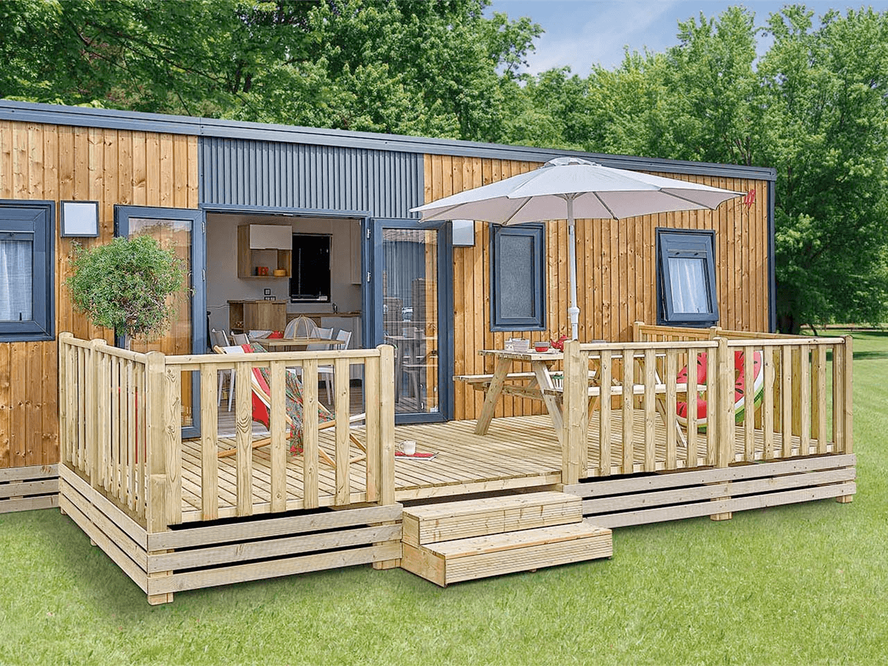 Aménager une Terrasse pour Mobil-home 