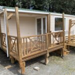 Mobil home avec terrasse