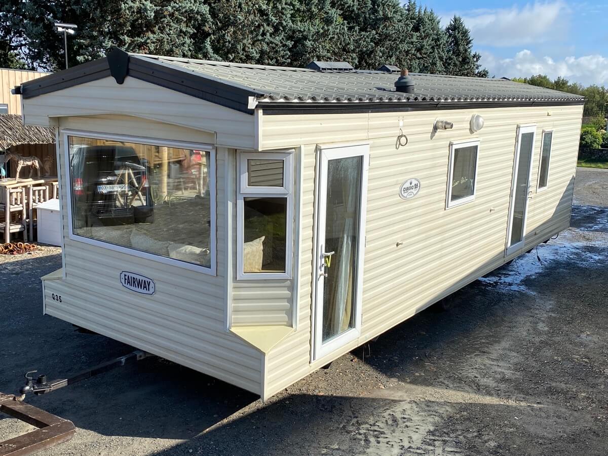 Mobil home panoramique anglais 3m 3 mètres