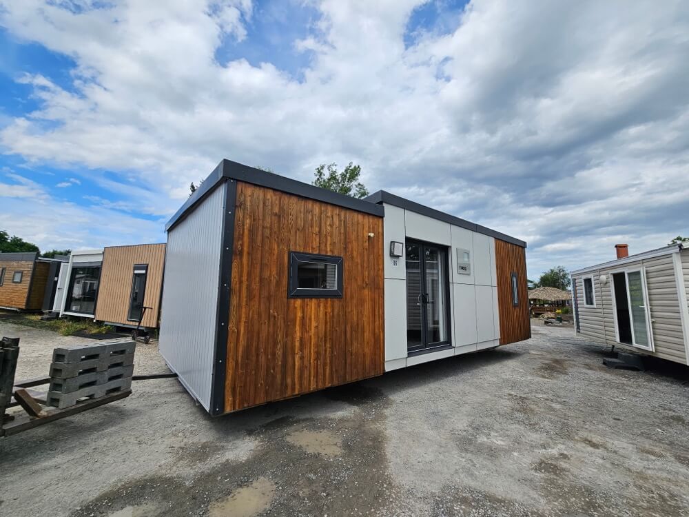 mobile home d'occasion bois tiny house modernd deux chambres deux salle de bain