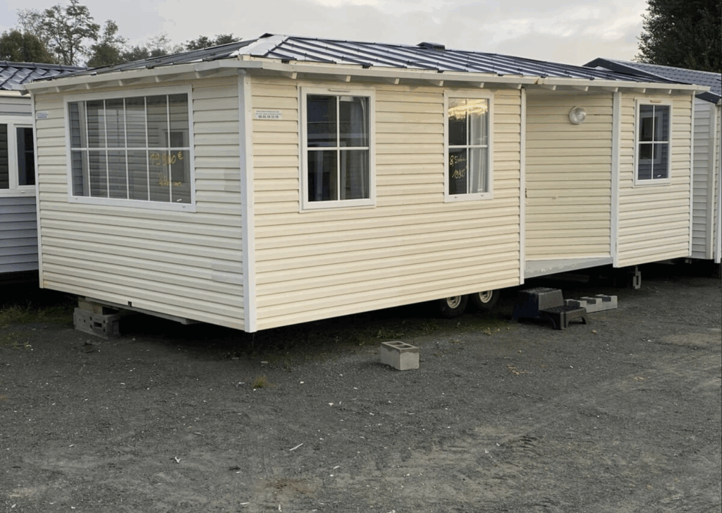 Mobil home panoramique panneaux sandwich