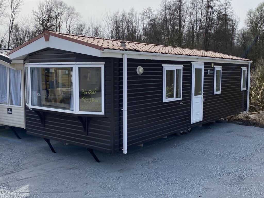 Mobil homes occasions chalet tiny house anglais salon panoramqiue deux chambres