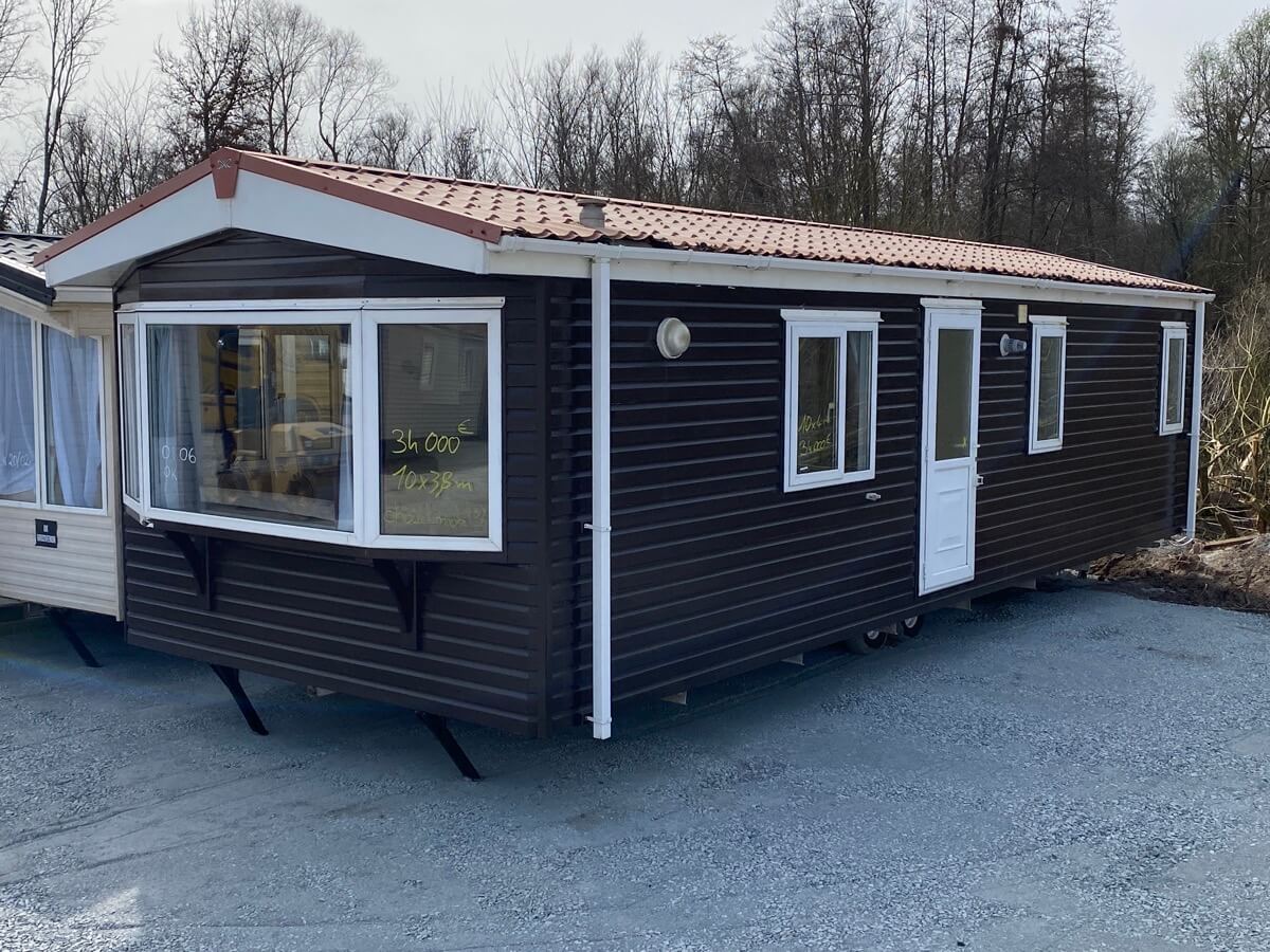 Mobil homes occasions chalet tiny house anglais salon panoramqiue deux chambres