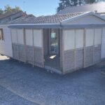 Mobil home terrasse 4,5m large