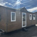 chalet mobil home bois