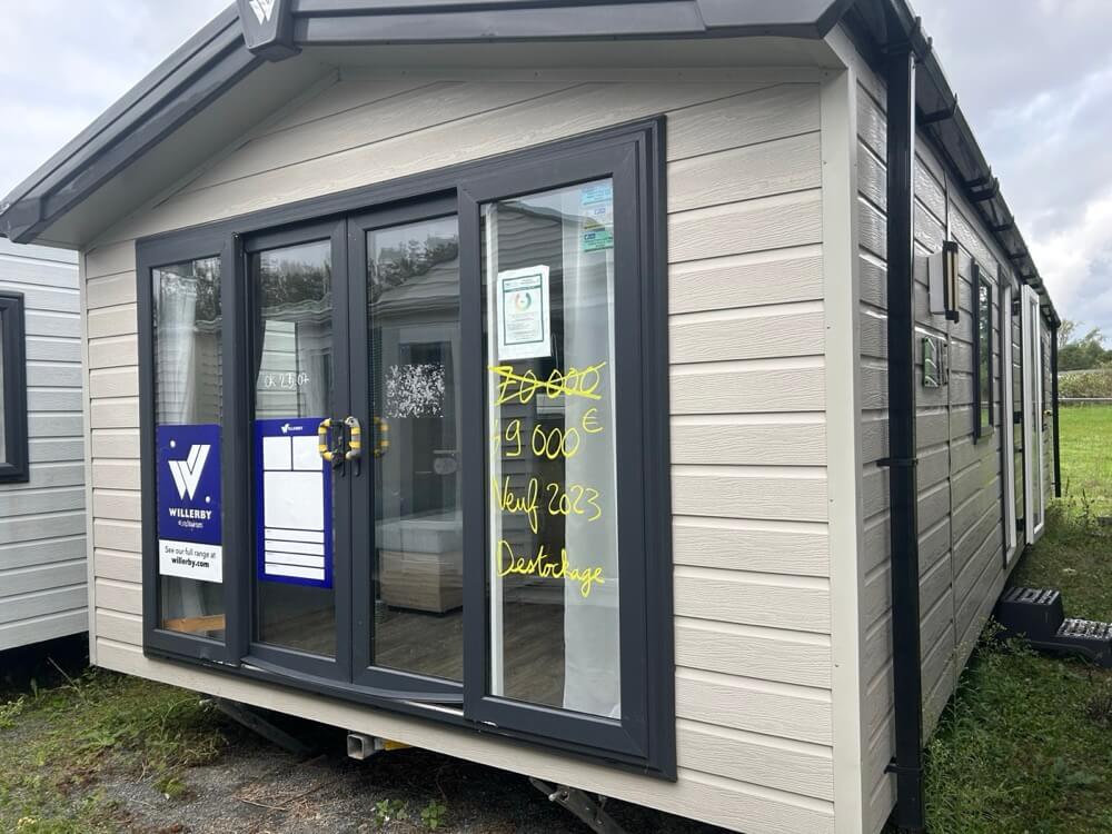 Mobile Home neuf anglais willerby porte a l'avant salon panoramique