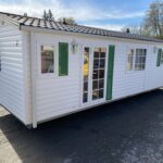 Mobile home occasions allemand bien isolé 2chambre rangements