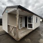 mobile home d'occasion pas cher avec terasse ohara chauffage electrique lumineux 2 chambres