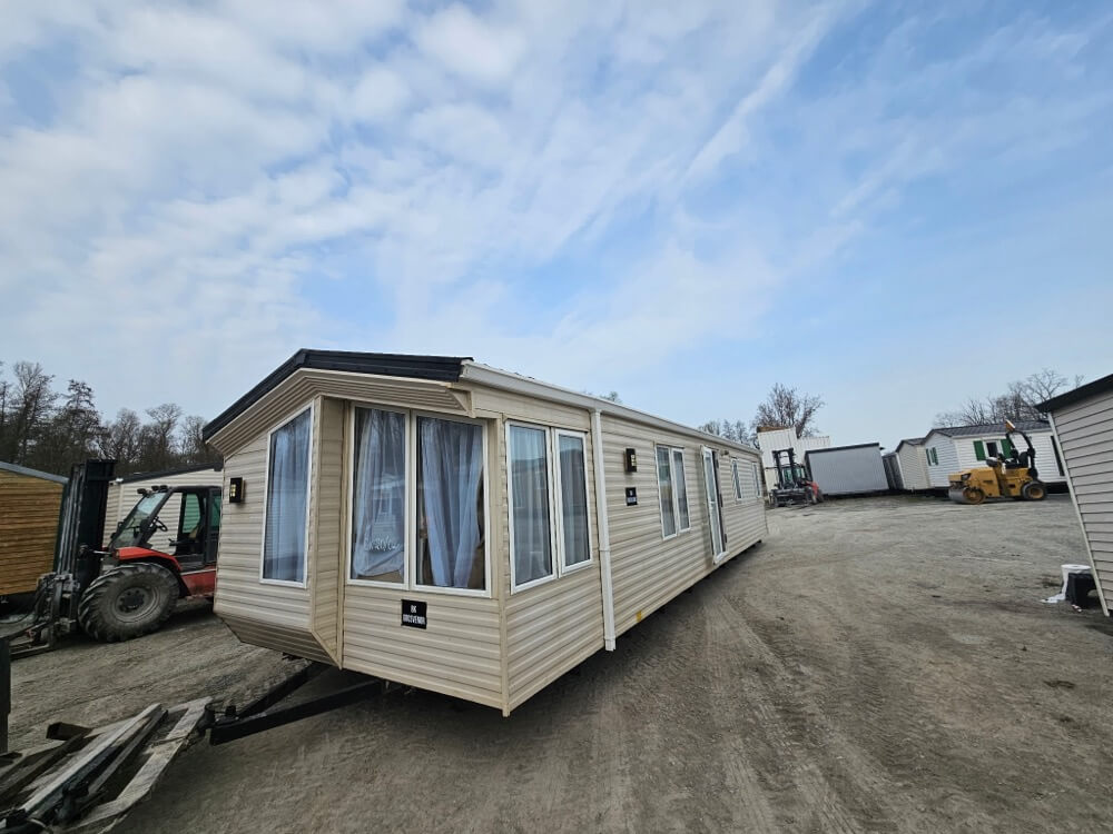 mobil home anglais deux chambre grand salon panoramique