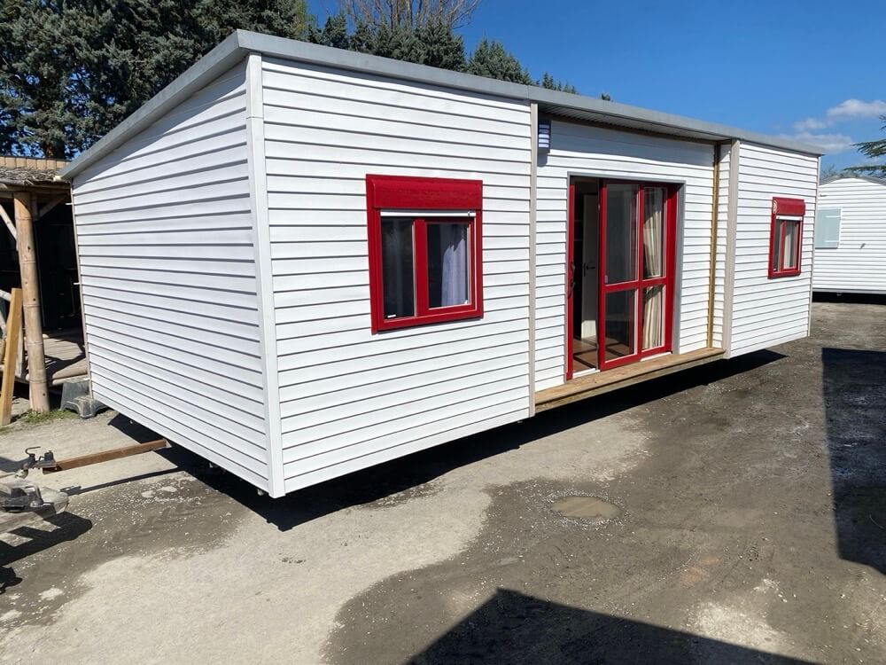 mobil home d'occasion isolation frigo panneaux sawdich sunroller 2 chambre grand