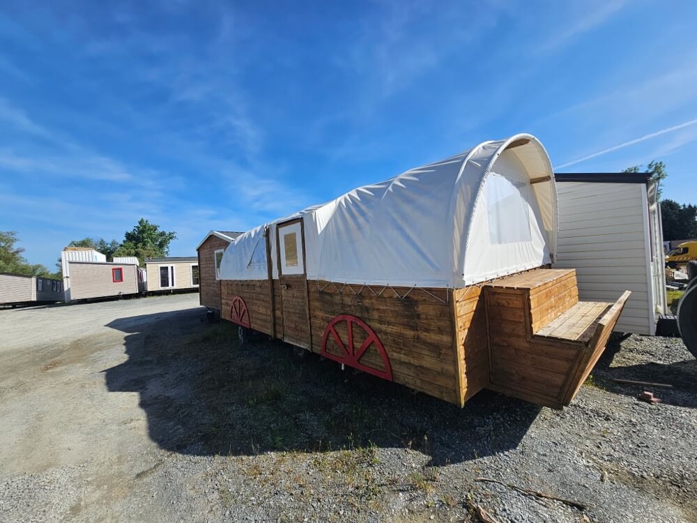 roulotte western 3m de large tiny house